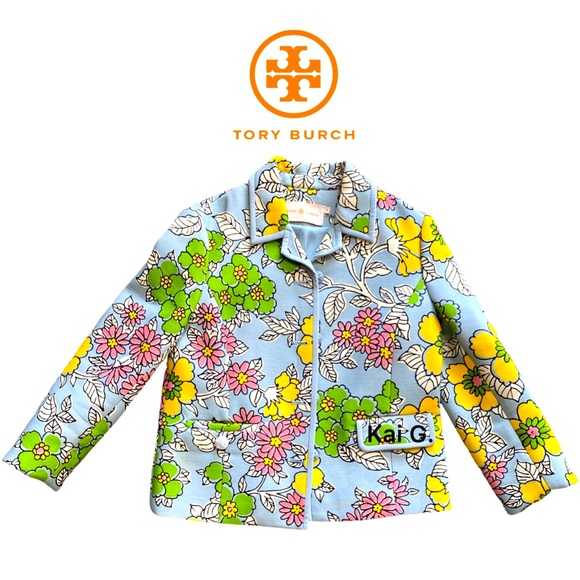 Tory Burch Jackets & Blazers - 🌸🎀TORY BURCH 76526
Tory Burch floral patterned Size 6